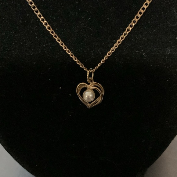 Beautiful necklace heart, 18” - Picture 3 of 5